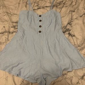 Light blue romper
